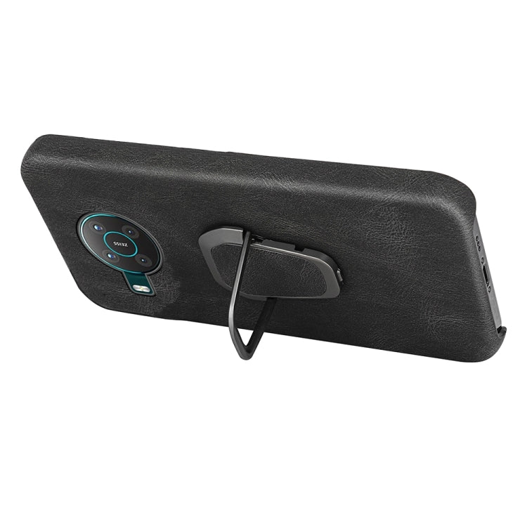 Per Nokia X10 / X20 Custodia per cellulare in PU con supporto ad anello, For Nokia X10 / X20