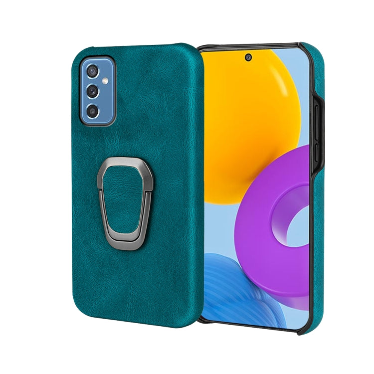 Custodia PU con supporto ad anello per Samsung Galaxy M52 5G