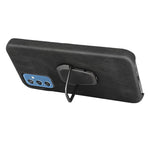 Custodia PU con supporto ad anello per Samsung Galaxy M52 5G