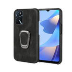 Custodia per telefono in PU con supporto ad anello per OPPO A16 / A16S / A54S, For OPPO A16 / A16S