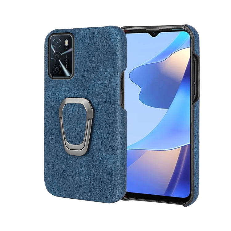 Custodia per telefono in PU con supporto ad anello per OPPO A16 / A16S / A54S, For OPPO A16 / A16S