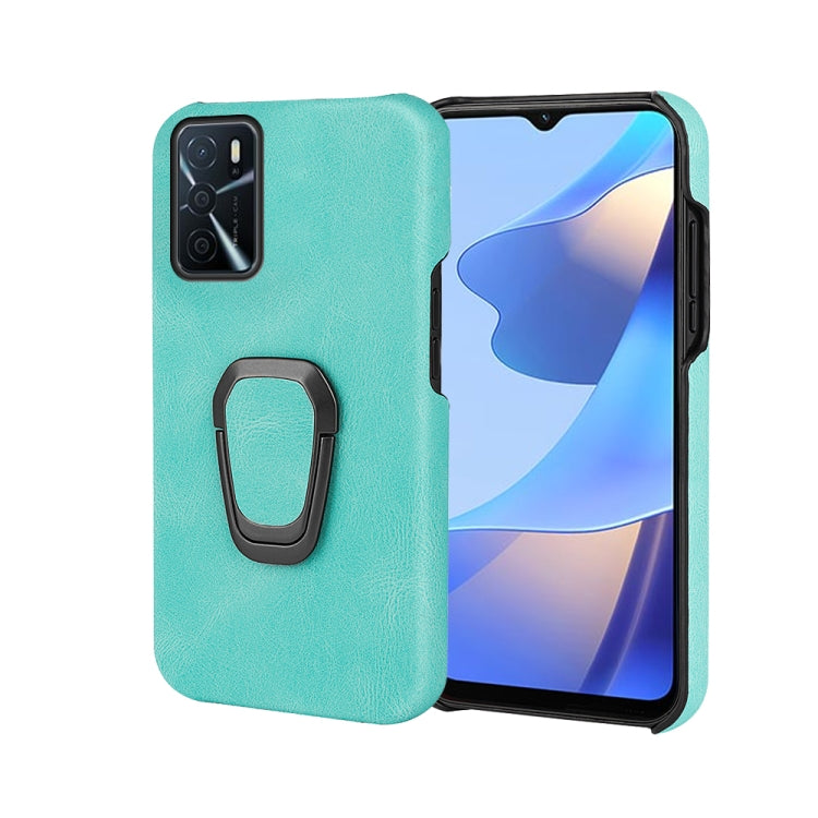 Custodia per telefono in PU con supporto ad anello per OPPO A16 / A16S / A54S, For OPPO A16 / A16S