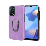 Custodia per telefono in PU con supporto ad anello per OPPO A16 / A16S / A54S, For OPPO A16 / A16S