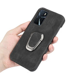 Custodia per telefono in PU con supporto ad anello per OPPO A16 / A16S / A54S, For OPPO A16 / A16S