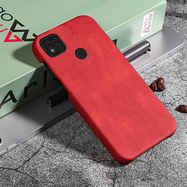 Custodia per telefono PU con supporto ad anello per Xiaomi Redmi 9C / Redmi 9 India / Redmi 9C NFC / Poco C3, For Xiaomi Redmi 9C