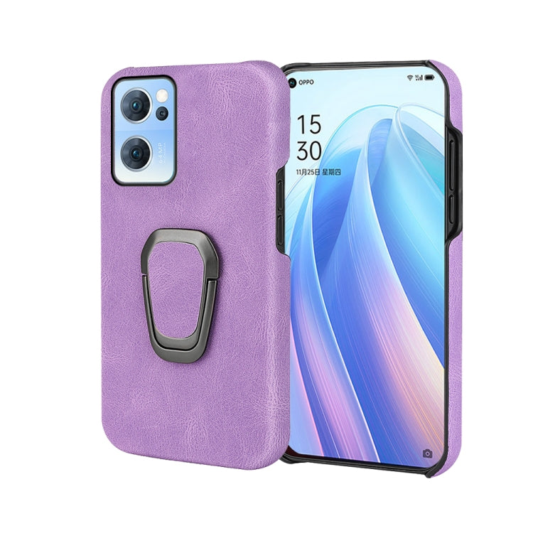Cassa del telefono dell'unità di elaborazione del supporto dell'anello per OPPO Reno7 5G, For OPPO Reno7 5G