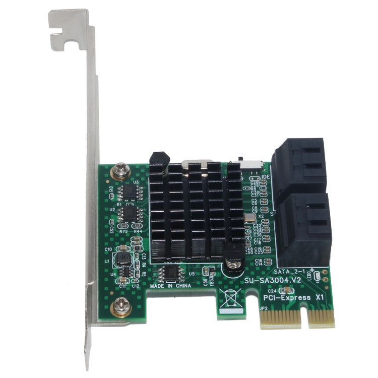 Convertitore PCI Express 4 porte PCI-E a SATA