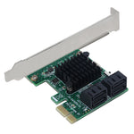 Convertitore PCI Express 4 porte PCI-E a SATA