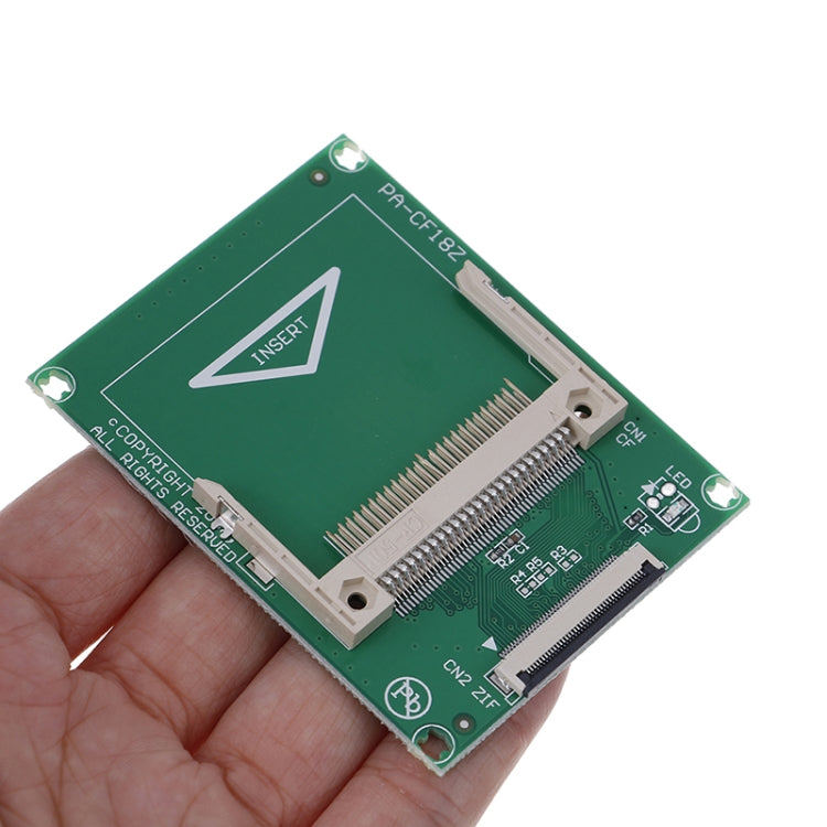 Scheda memoria Compact Flash CF 1,8" 50 pin adattatore ZIF