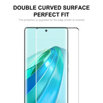 Per Honor X9A / Magic5 Lite ENKAY 3D Hot Bending Edge Colla in vetro temperato Full Film con pellicola per lenti, For Honor X9A / Magic5 Lite(1pc), For Honor X9A / Magic5 Lite(2pcs), For Honor X9A / Magic5 Lite(5pcs)