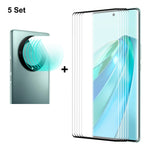 Per Honor X9A / Magic5 Lite ENKAY 3D Hot Bending Edge Colla in vetro temperato Full Film con pellicola per lenti, For Honor X9A / Magic5 Lite(1pc), For Honor X9A / Magic5 Lite(2pcs), For Honor X9A / Magic5 Lite(5pcs)