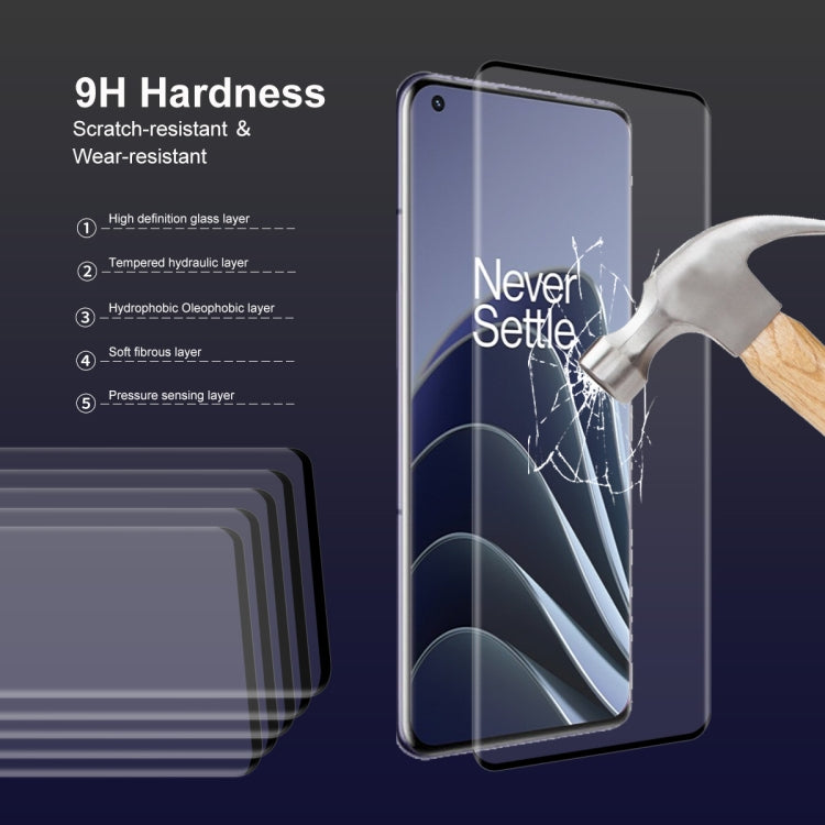 Per OnePlus 10 Pro ENKAY 3D Pellicola in vetro temperato a prova di esplosione a prova di esplosione, 1 PCS, 2 PCS, 5 PCS