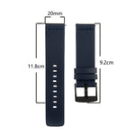Cinturino in pelle per Samsung Gear Sport e Gear S2 Classic