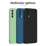 Custodia silicone liquido TPU per Samsung Galaxy S22+ 5G