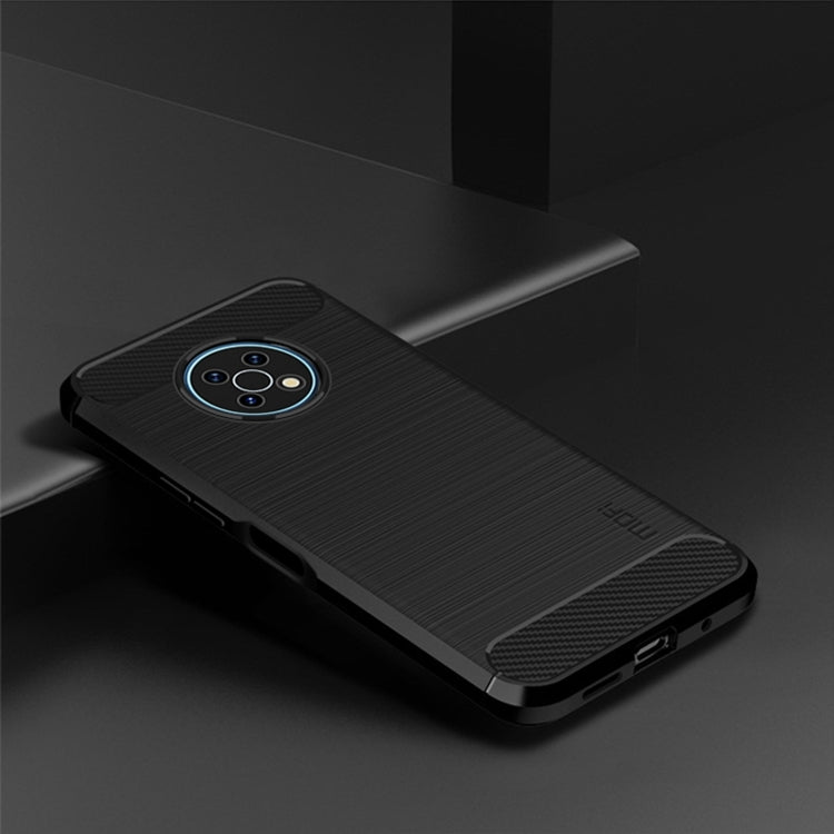 Custodia morbida TPU fibra carbonio per OnePlus 10 Pro