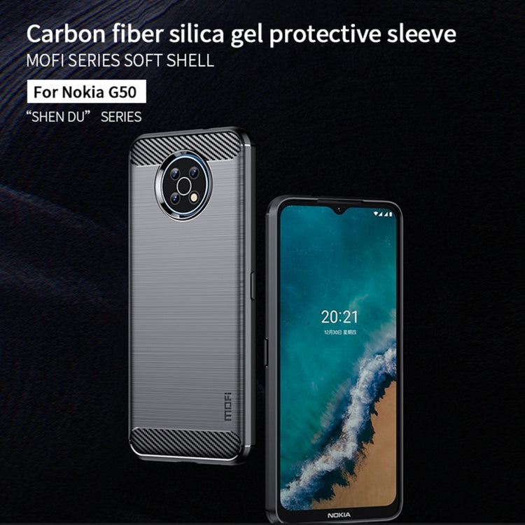 Custodia morbida TPU fibra carbonio per OnePlus 10 Pro
