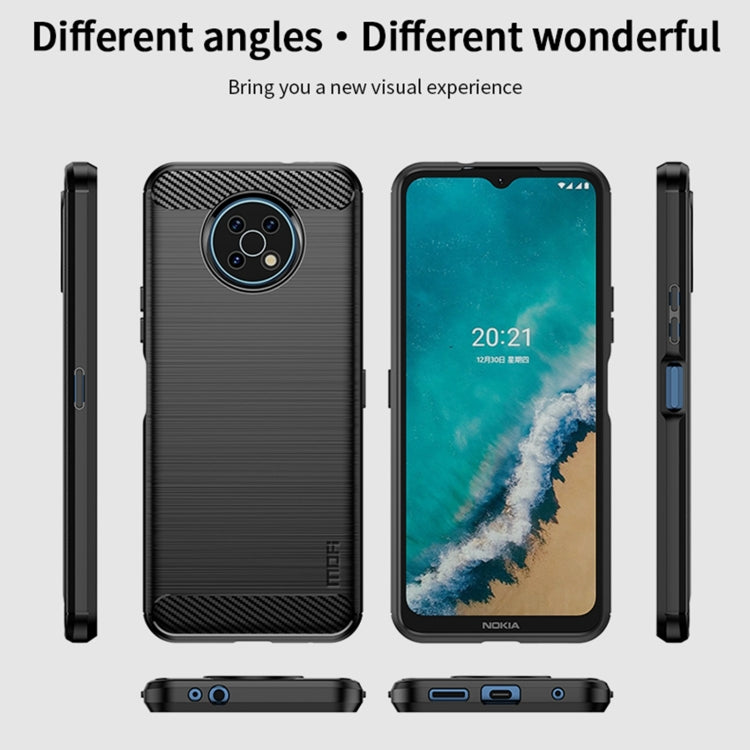 Custodia morbida TPU fibra carbonio per OnePlus 10 Pro