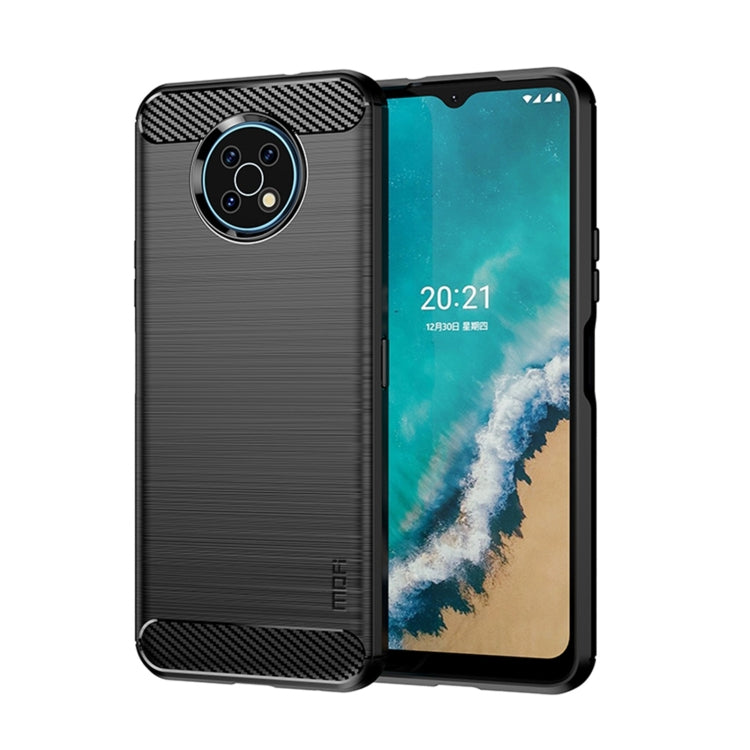 Custodia morbida TPU fibra carbonio per OnePlus 10 Pro