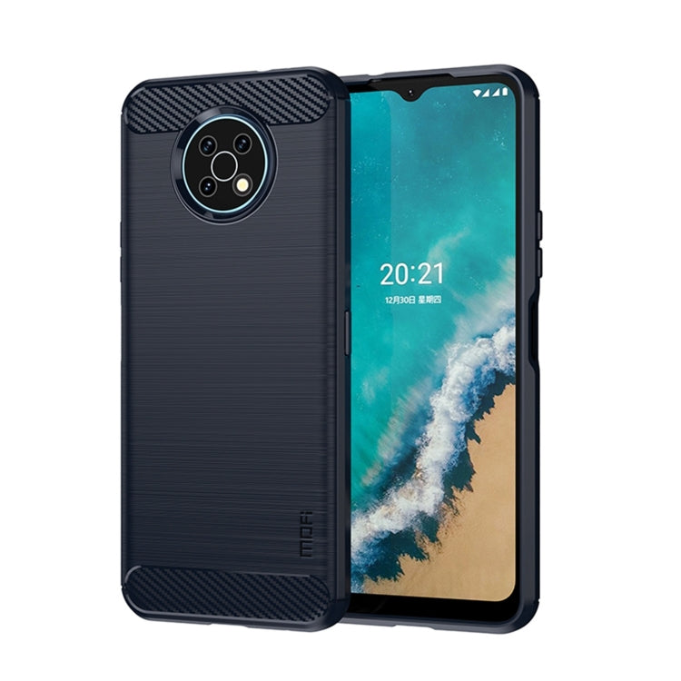 Custodia morbida TPU fibra carbonio per OnePlus 10 Pro