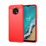 Custodia morbida TPU fibra carbonio per OnePlus 10 Pro