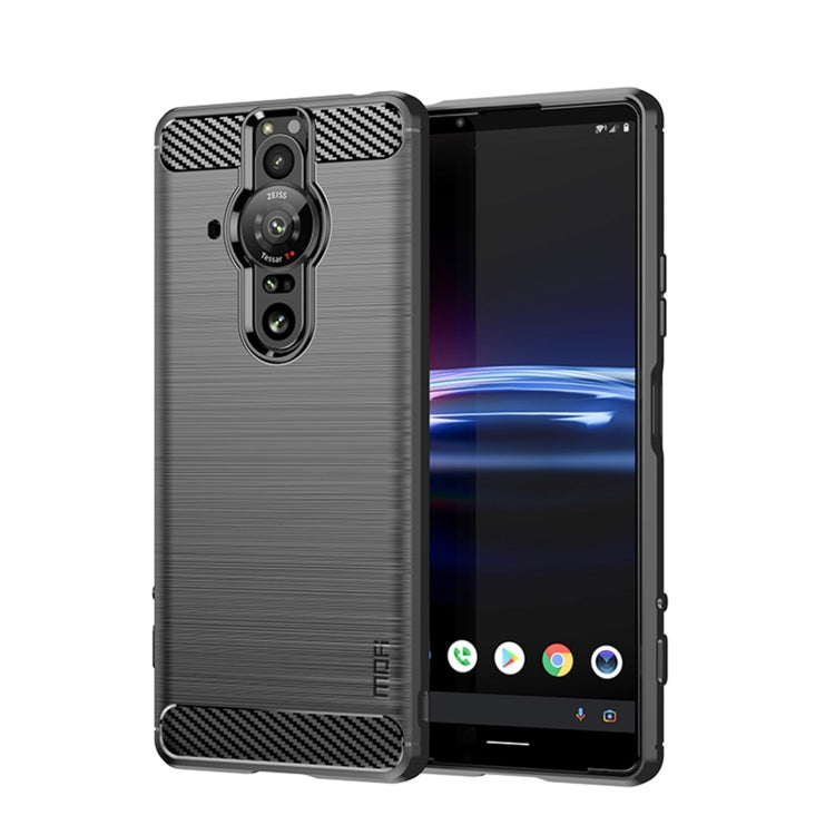 Custodia morbida TPU fibra carbonio per OnePlus 10 Pro