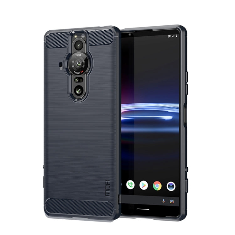 Custodia morbida TPU fibra carbonio per OnePlus 10 Pro