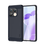 Custodia morbida TPU fibra carbonio per OnePlus 10 Pro