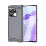 Custodia morbida TPU fibra carbonio per OnePlus 10 Pro