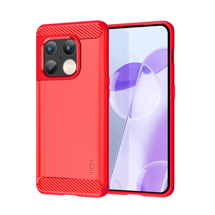 Custodia morbida TPU fibra carbonio per OnePlus 10 Pro