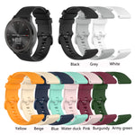 Cinturino in silicone a scacchi per Huawei Watch GT3 42mm