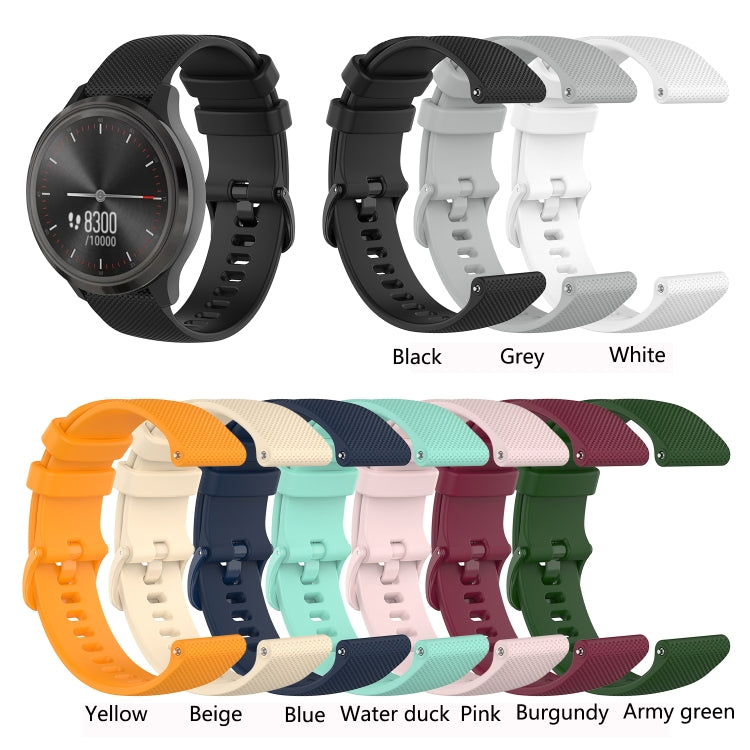 Cinturino in silicone a scacchi per Huawei Watch GT3 42mm