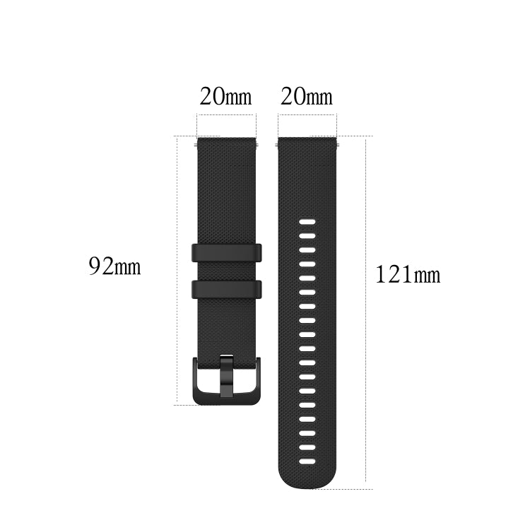 Cinturino in silicone a scacchi per Huawei Watch GT3 42mm