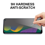 Pellicola vetro temperato privacy per Samsung Galaxy F52 5G