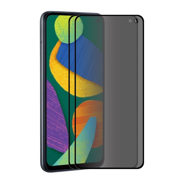Pellicola vetro temperato privacy per Samsung Galaxy F52 5G