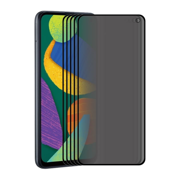 Pellicola vetro temperato privacy per Samsung Galaxy F52 5G