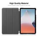Per OPPO Pad Air ENKAY Custer Custodia per tablet Smart in pelle con texture ripiegabile, For OPPO Pad Air