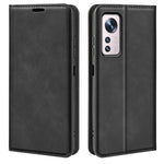 Per Xiaomi 12 Custodia per telefono in pelle con aspirazione magnetica retro-pelle, For Xiaomi 12
