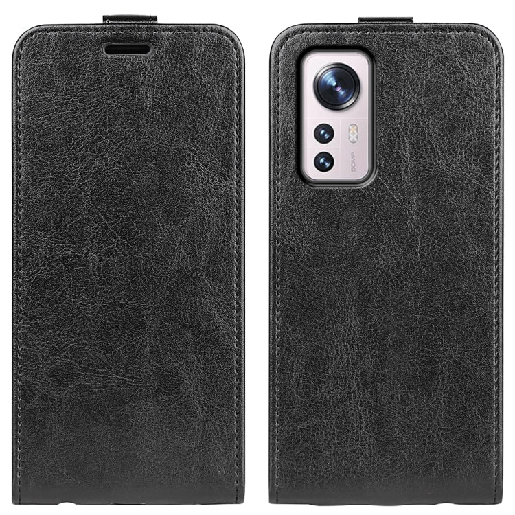 Per Xiaomi 12 R64 Custodia per telefono in pelle con vibrazione verticale Texture, For Xiaomi 12