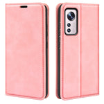 Per Xiaomi 12 Pro Custodia per telefono in pelle con aspirazione magnetica retro-pelle, For Xiaomi 12 Pro