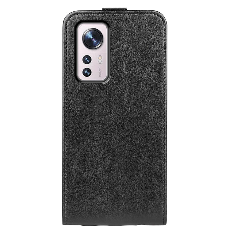 Per Xiaomi 12 Pro R64 Custodia per telefono in pelle con vibrazione verticale Texture, For Xiaomi 12 Pro