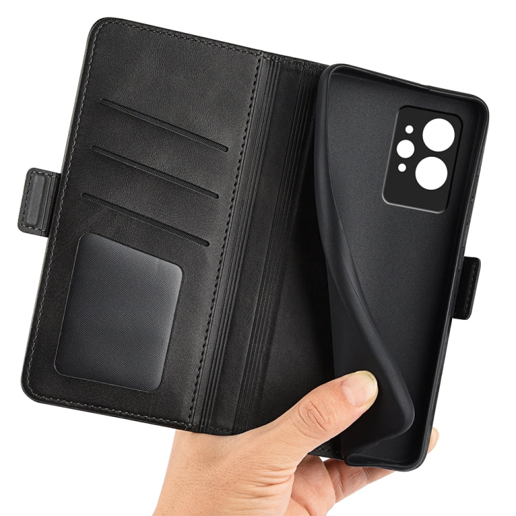 Per OPPO Realme GT2 Pro 5G Custodia in pelle con fibbia magnetica a doppio lato, For OPPO Realme GT2 Pro 5G