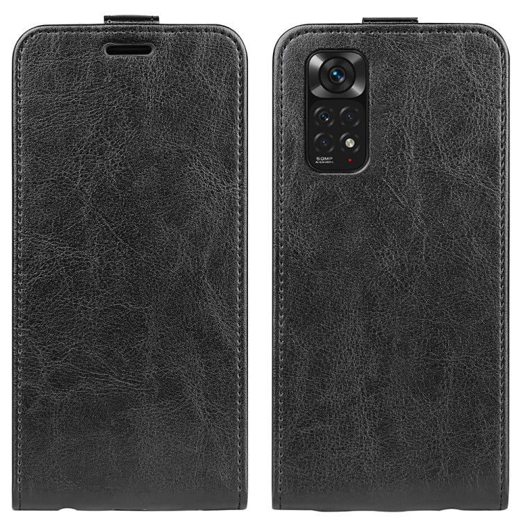 Per Xiaomi Redmi Note 11 4G / Note 11S R64 Custodia per telefono in pelle con vibrazione verticale, For Xiaomi Redmi Note 11 4G