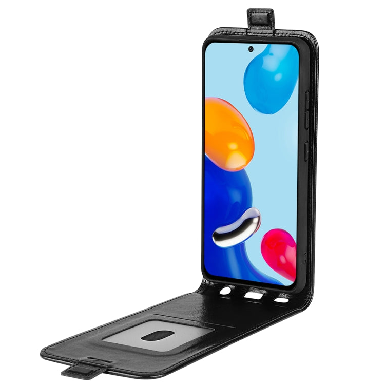 Per Xiaomi Redmi Note 11 4G / Note 11S R64 Custodia per telefono in pelle con vibrazione verticale, For Xiaomi Redmi Note 11 4G
