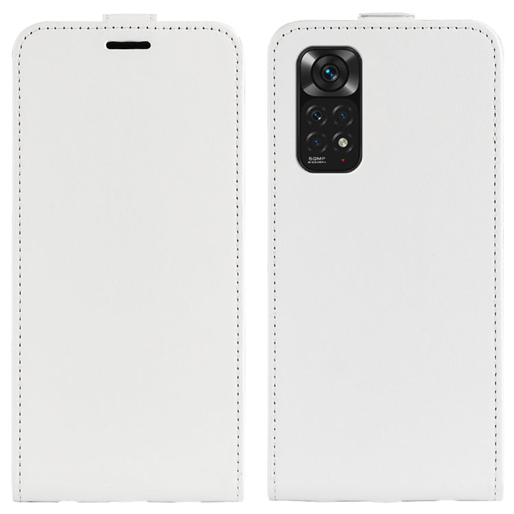 Per Xiaomi Redmi Note 11 4G / Note 11S R64 Custodia per telefono in pelle con vibrazione verticale, For Xiaomi Redmi Note 11 4G