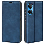Per Honor X7 Custodia per telefono in pelle con aspirazione magnetica retro-pelle, For Honor X7