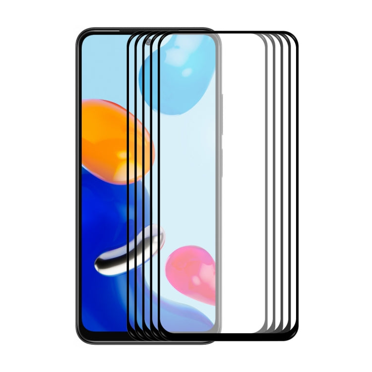 Per Redmi Note 11S 4G ENKAY Full Glue 0.26mm 9H 2.5D Vetro temperato Full Film, For Redmi Note 11S 4G (1 PC), For Redmi Note 11S 4G (2 PCS), For Redmi Note 11S 4G (5 PCS), For Redmi Note 11S 4G (10 PCS)
