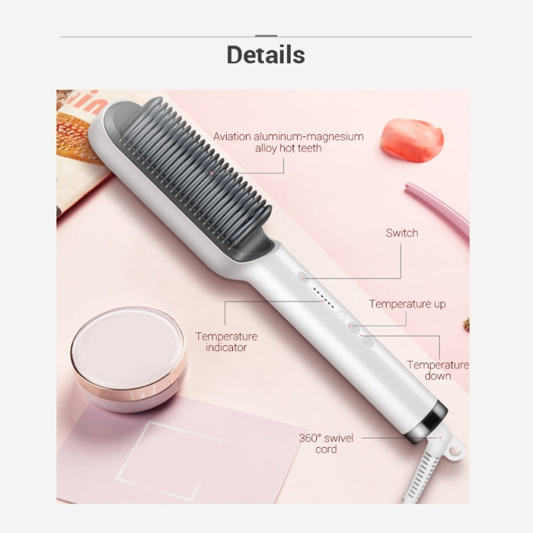 Piastra spazzola per capelli dritta in ceramica K-SKIN KD380