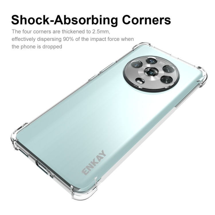 ENKAY Custodia antiurto in TPU trasparente, For Huawei Nova 9 SE, For Honor Magic4, For Honor Magic4 Pro
