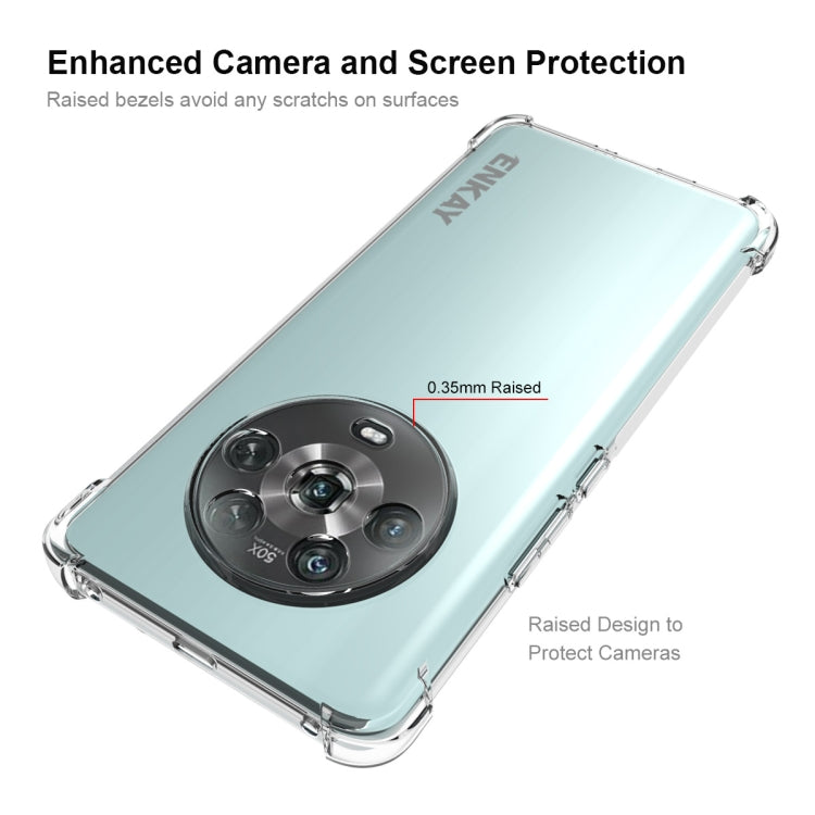 ENKAY Custodia antiurto in TPU trasparente, For Huawei Nova 9 SE, For Honor Magic4, For Honor Magic4 Pro