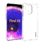 ENKAY Custodia antiurto in TPU trasparente Custodia morbida antiscivolo, For OPPO Find X5, For OPPO Find X5 Pro, For OPPO Reno7 5G Global, For Realme 9 Pro, For Realme 9 Pro+, For Realme C35